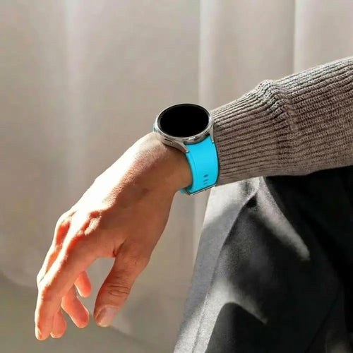 Samsung Galaxy Watch 4 - 40mm Silikonarmband (Hellblau)