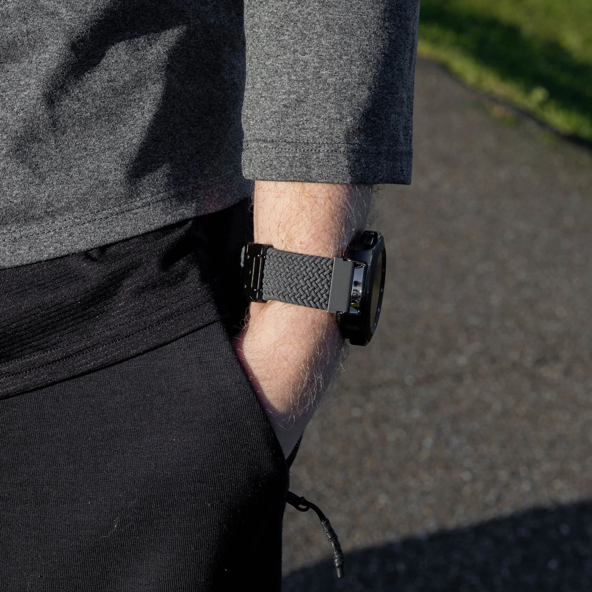 Oppo Watch X3 Braided Strap P-Buckle (Grey)