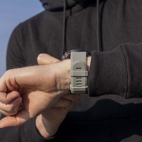 Garmin Tactix 8 - 51mm siliconen bandje (grijs)