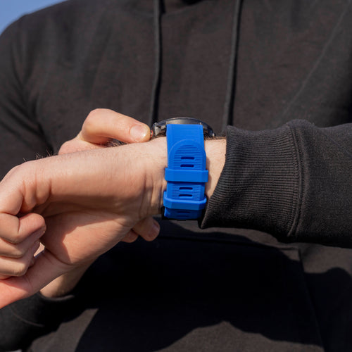Correa silicona Garmin Fenix 7x (azul)