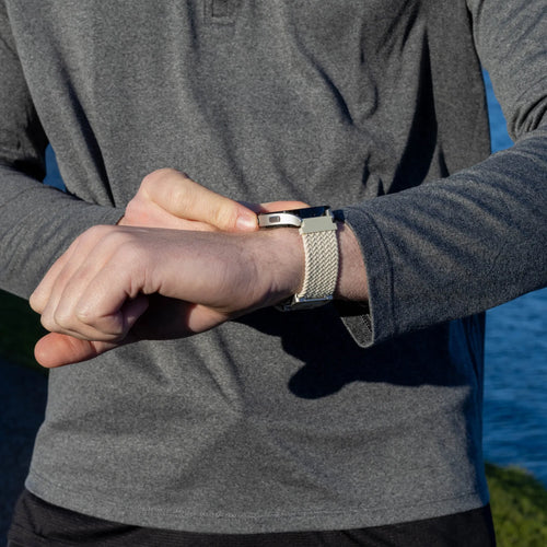 OnePlus Watch 3 - 43mm Braided Strap with P-Buckle (Starlight)