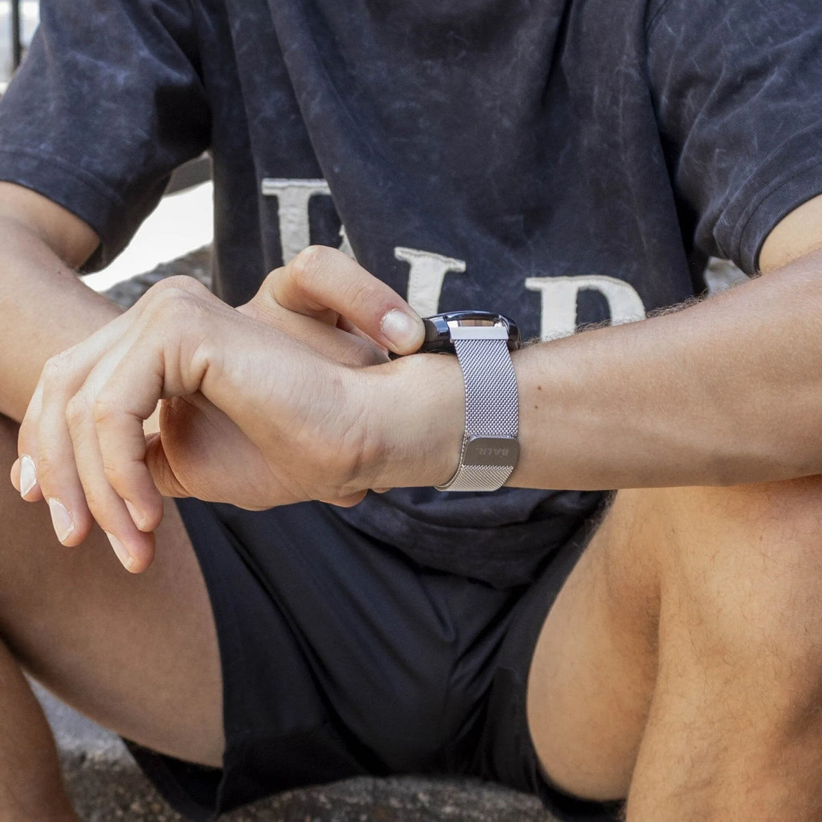 BALR Amazfit GTR 2 Milanese band (zilver)