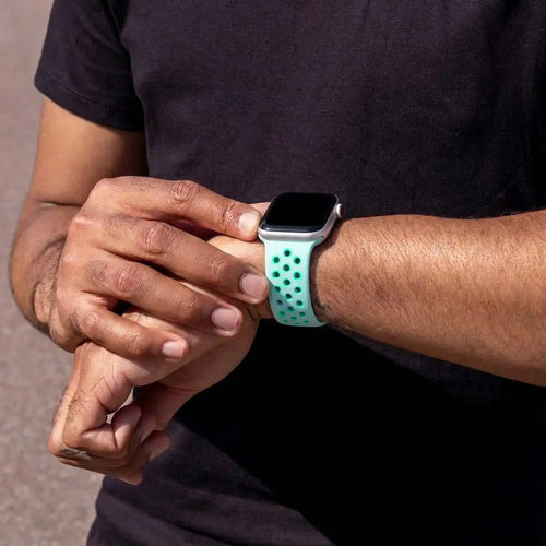 Apple Watch Sportarmband (Türkis)