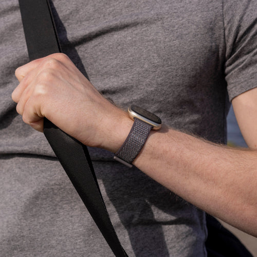 Fitbit Sense Nylon Strap (Grey-Green)