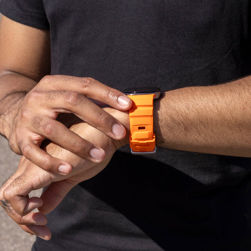 Correa silicona Extreme Samsung Galaxy Watch 8 - 40mm (naranja)