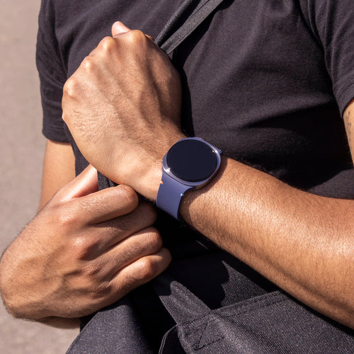 Samsung Galaxy Watch 8 - 40mm Silicone Strap (Dark Blue)