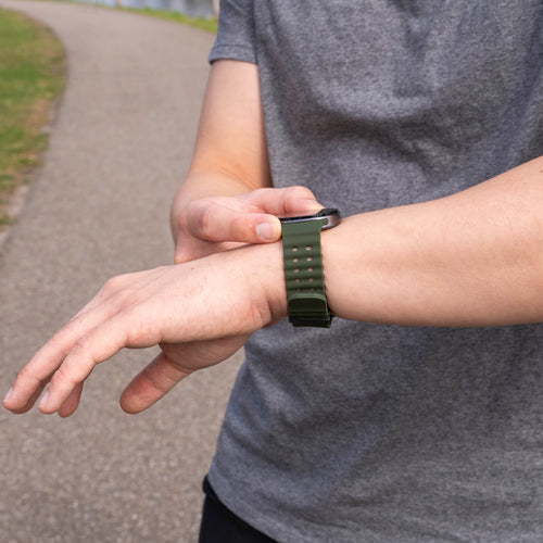 Bracelet Ocean Samsung Galaxy Watch 8 - 40mm (vert militaire)
