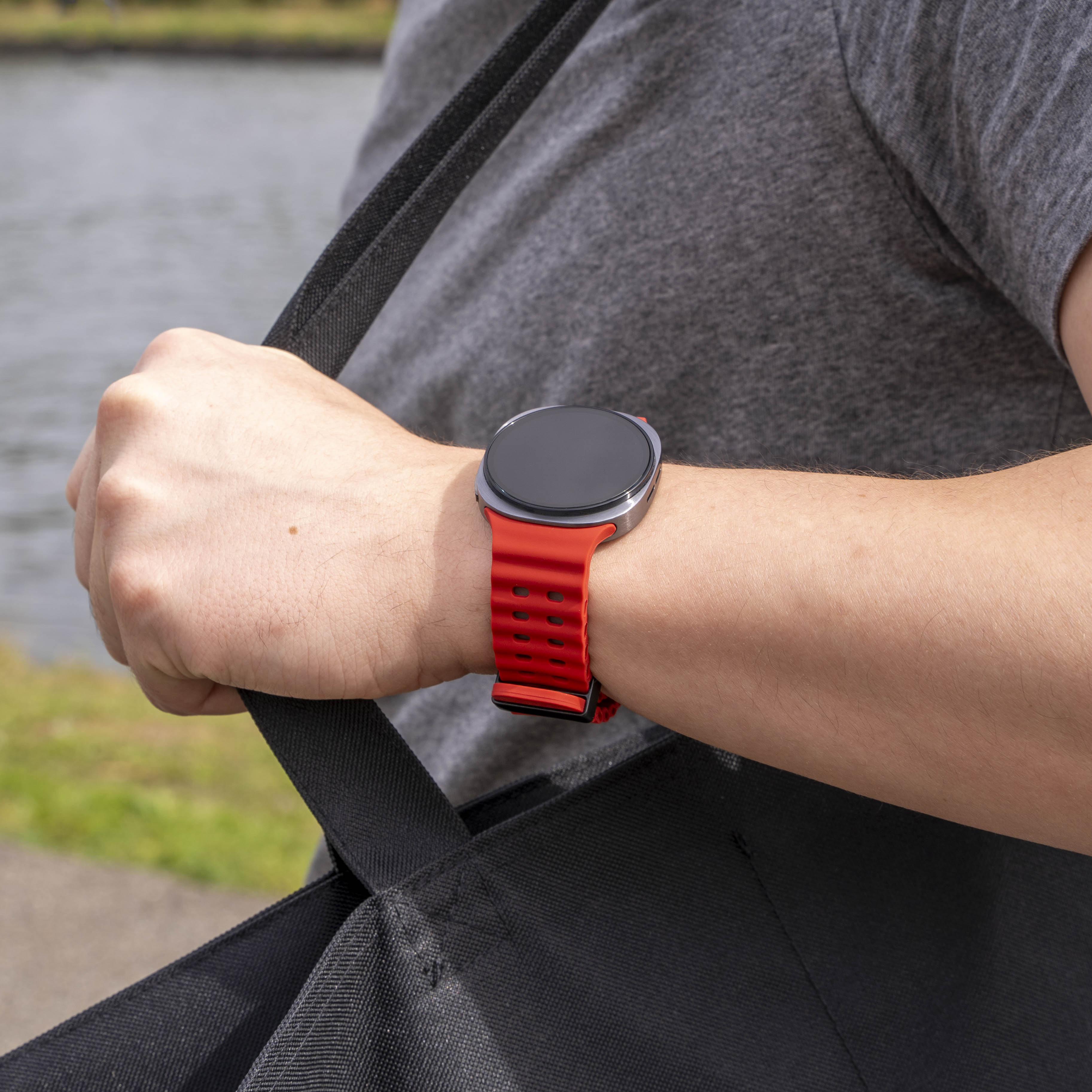 Samsung Galaxy Watch 8 Classic Ocean Armband (Rot)