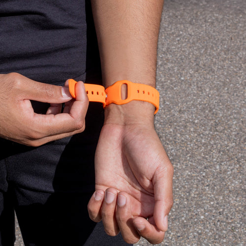 Bracelet silicone Outdoor Samsung Galaxy Watch 8 - 40mm (orange)