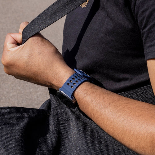 Samsung Galaxy Watch 8 - 40mm Ocean Strap (Blue/Black)