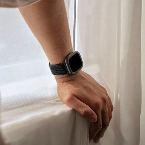 Fitbit Sense 2 Nylon Strap (Black)