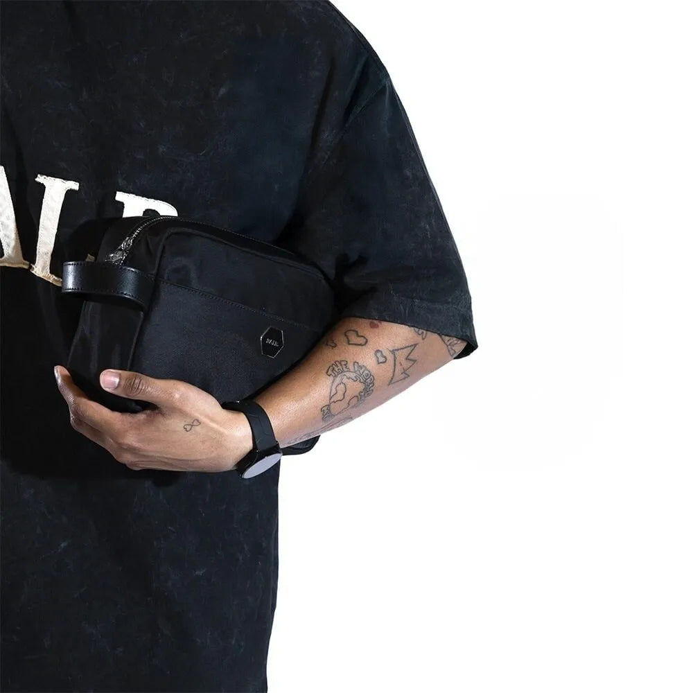 Balr. Polar Ignite 3 Hexagons Sportarmband (schwarz)