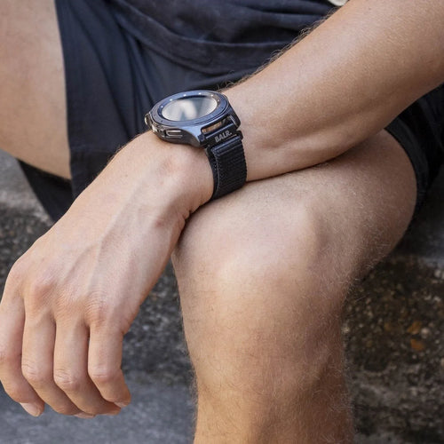 BALR Polar Grit X Nylon Strap (Black)