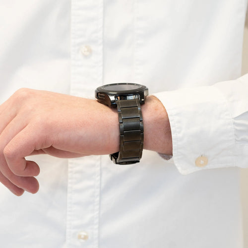 Bandz OnePlus Watch Titanium Strap 'Classic' (Graphite)