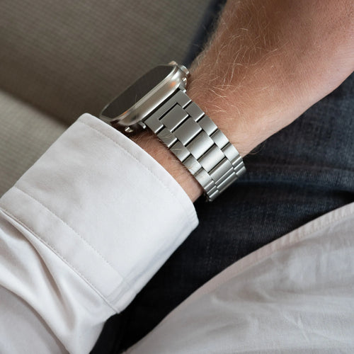 Apple Watch Steel Strap (Titanium)