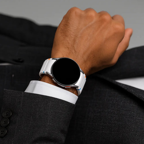 Samsung Galaxy Watch 6 - 44mm Wave Armband (Weiß)