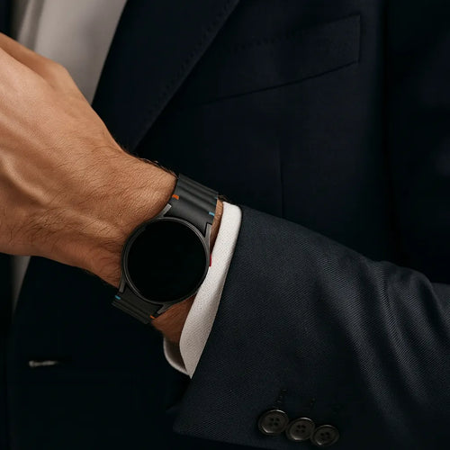 Samsung Galaxy Watch 4 Classic 46mm Wave Strap (Black)
