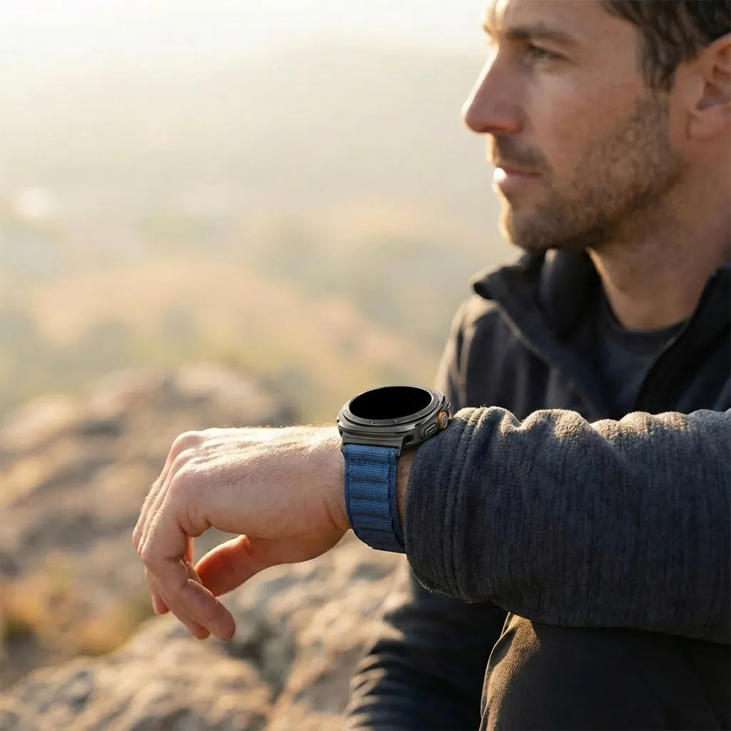 Samsung Galaxy Watch Ultra Alpine Armband (Blau)