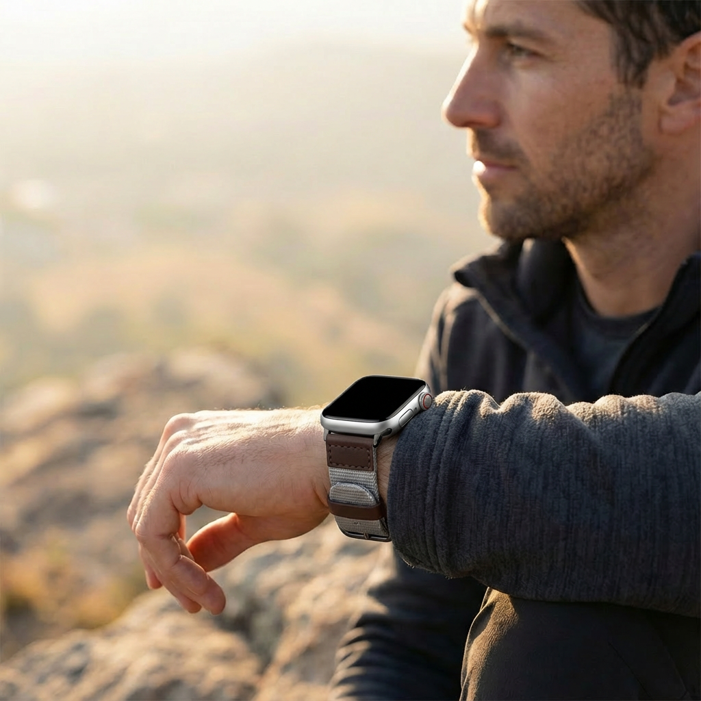 Apple Watch Ultra Canvas Strap (Grey)