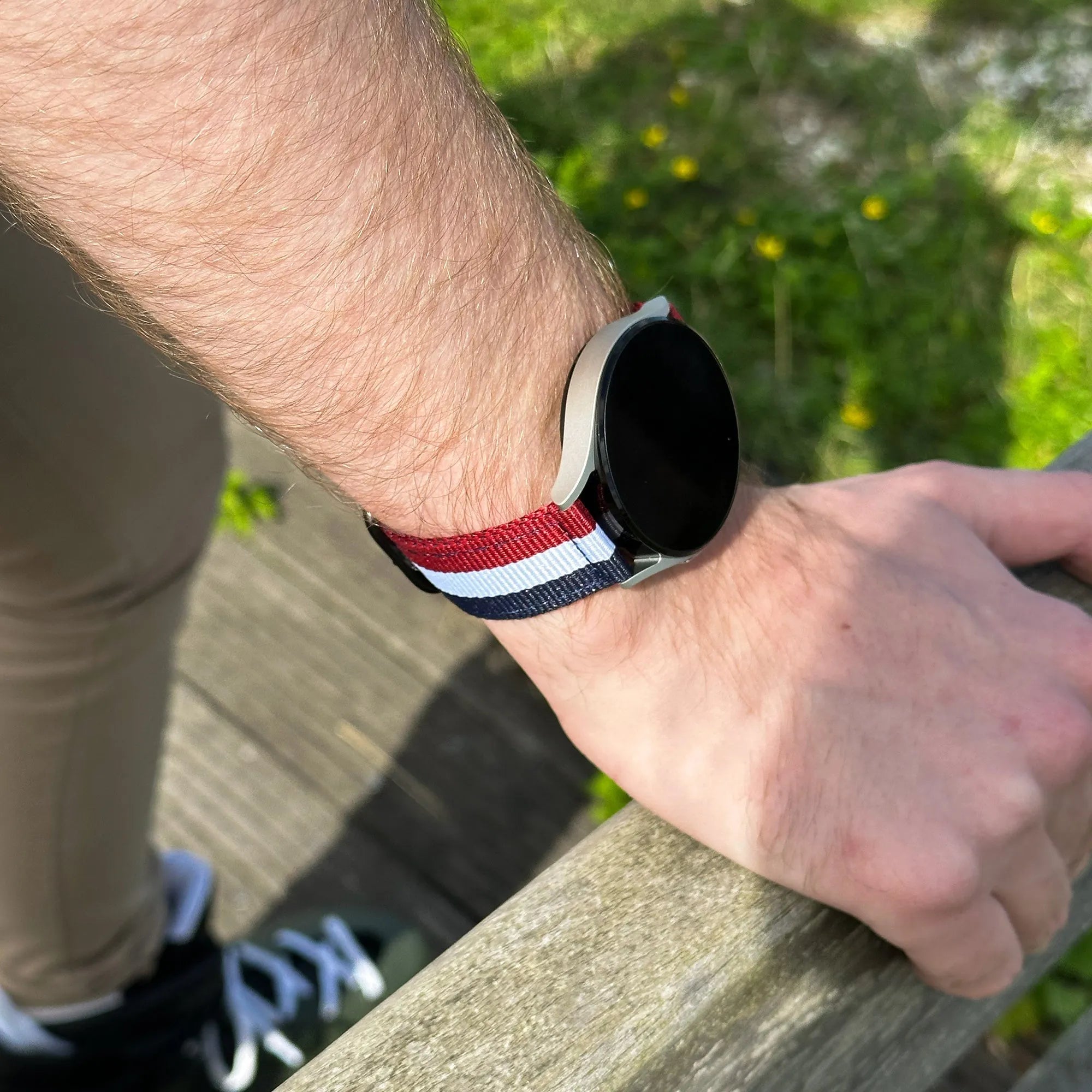 Coros Apex 2 Pro Nylon Buckle Strap (Tricolour)