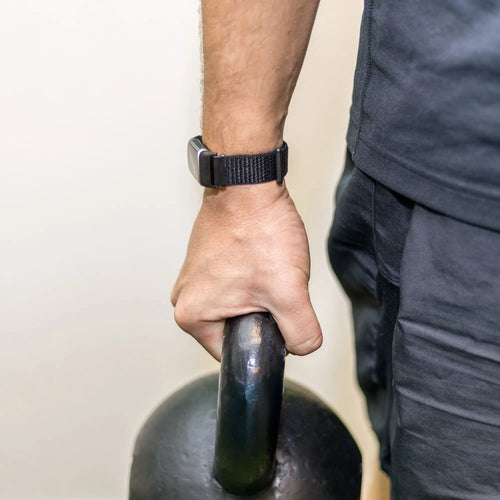 Fitbit Charge 6 Nylonband (Schwarz)