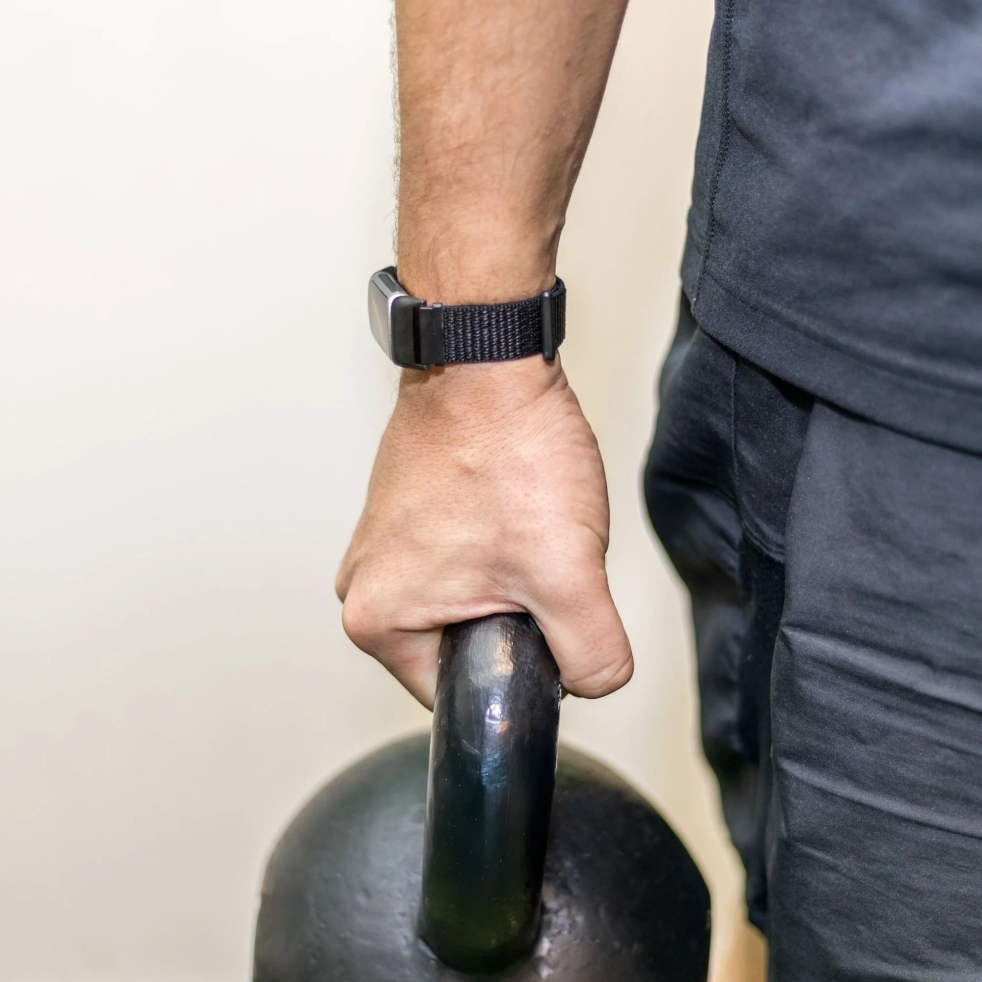 Courroie en nylon pour Fitbit Charge 6 (noir)