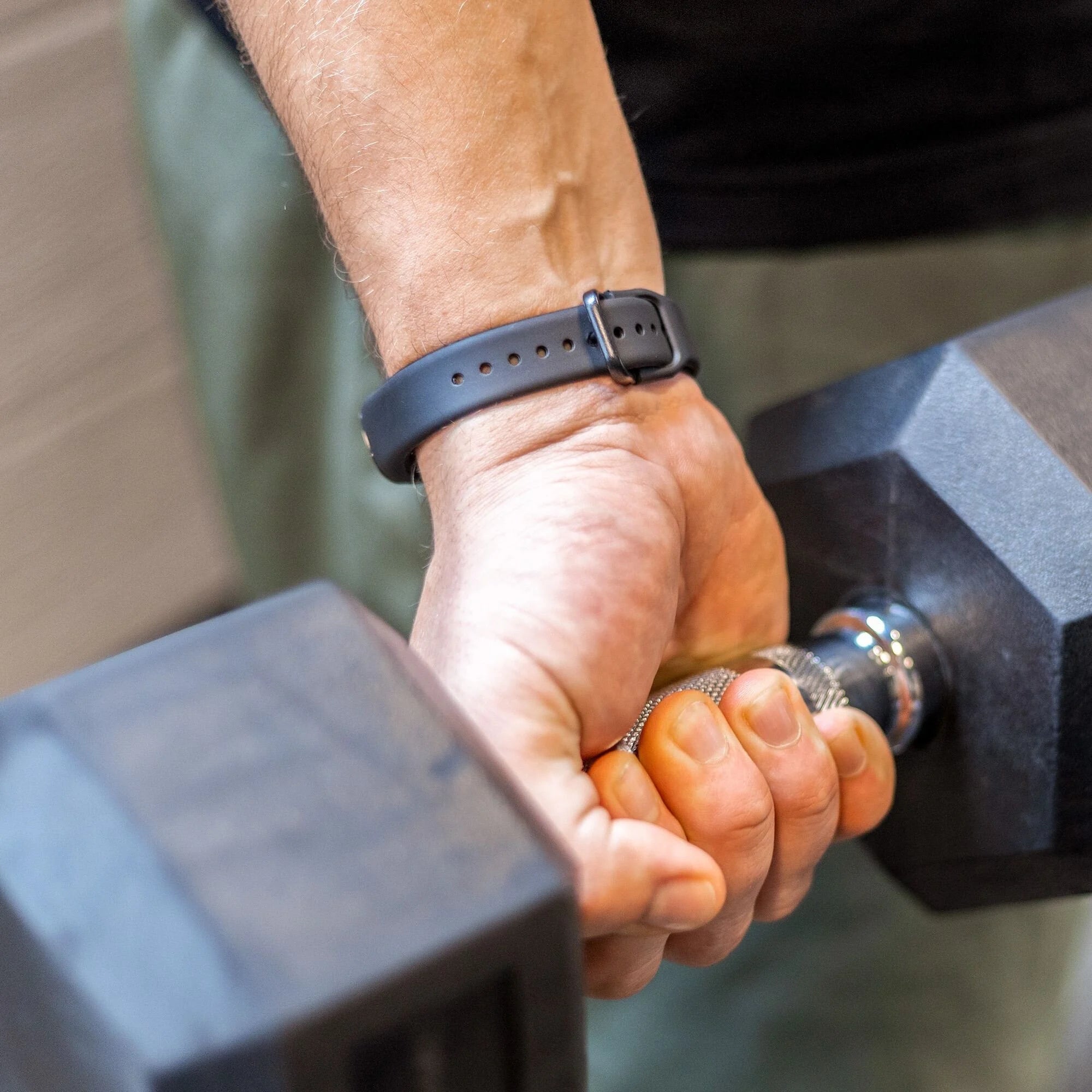 Samsung Galaxy Fit 2 Silikonarmband (Schwarz)