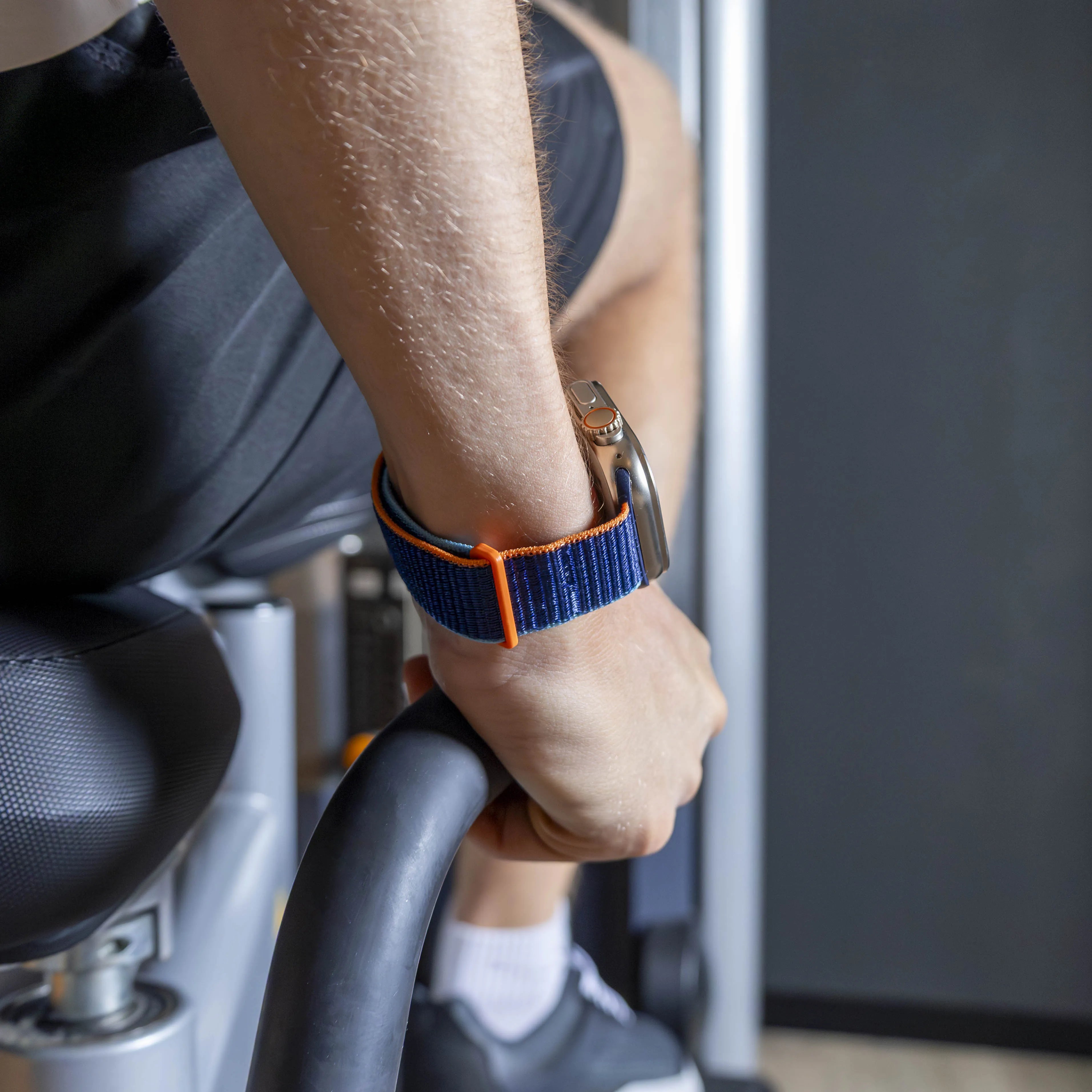 Apple Watch Nylonarmband (Dunkelblau)