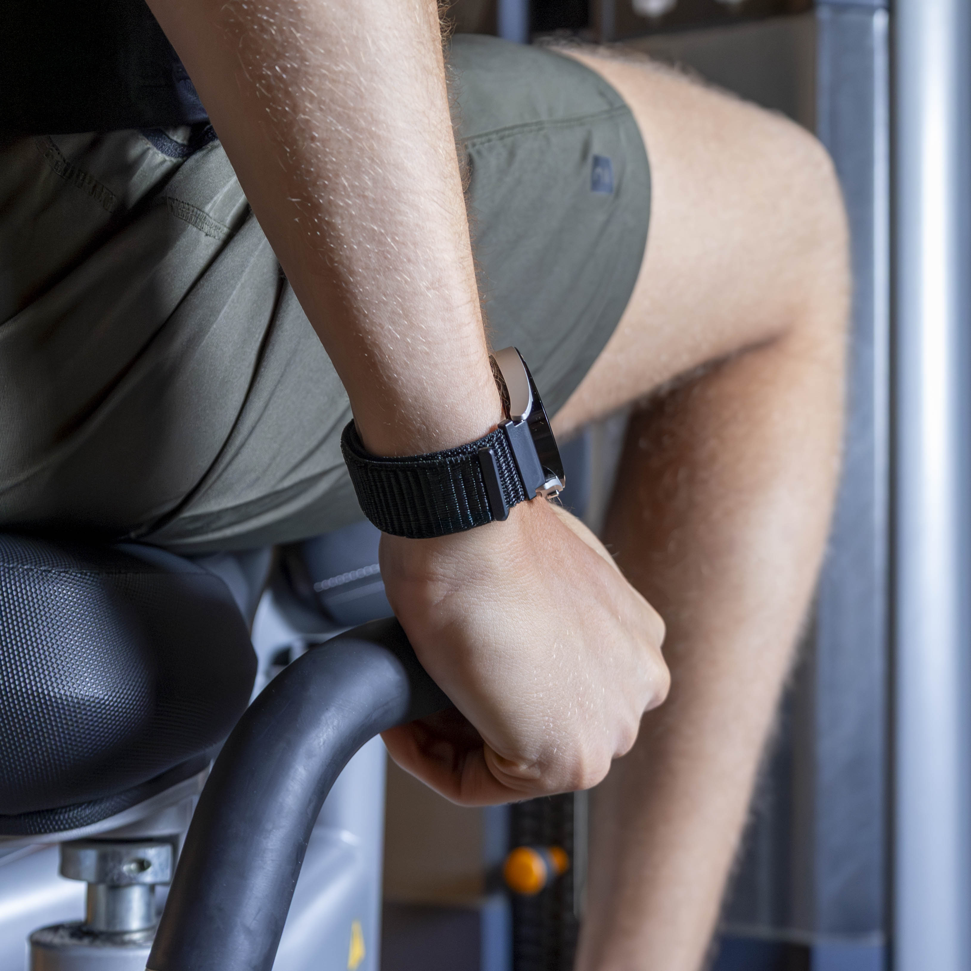 Bandz Huawei Watch GT 6 Pro - 46mm Nylon Loop Strap (Black)