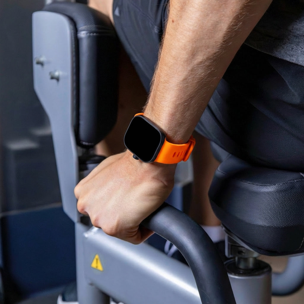Bracelet silicone Xiaomi Smart Band 9 Pro (orange)