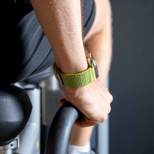 Apple Watch Ultra Wave Nylonarmband (Feldgrün)