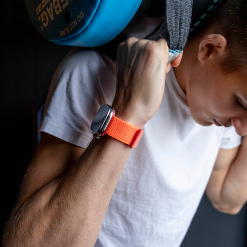 Bracelet nylon Apple Watch Ultra (orange)