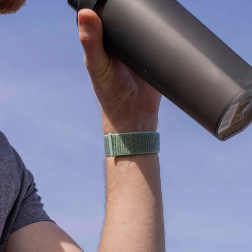Fitbit Versa 3 Nylon Strap (Mint Green)
