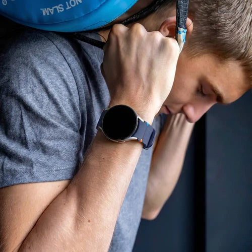 Bandz Samsung Galaxy Watch 7 - 40mm Wave Strap 'Easy Fit' (Dark Blue)