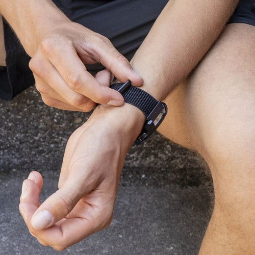BALR Polar Grit X Pro nylon band (zwart)