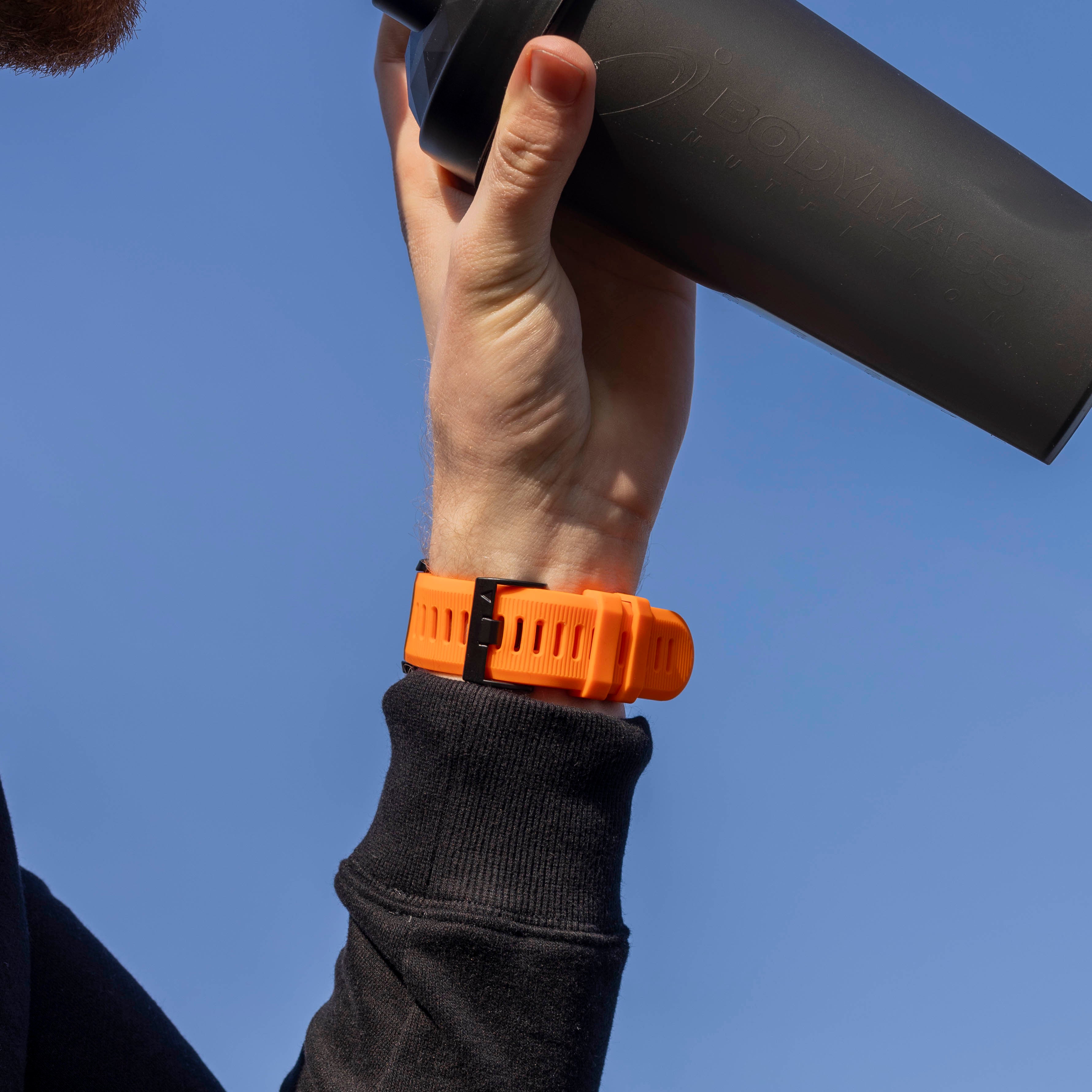 Garmin Fenix 7x Silicone Strap (Orange)
