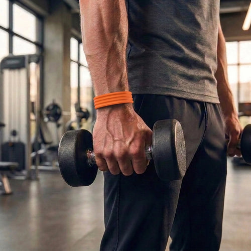 Fitbit Air classic siliconen bandje (oranje)