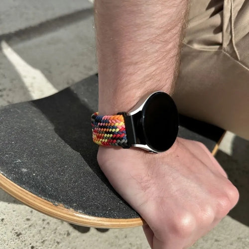 Nylon Adjustable Braided Strap, multicolour, lifestyle photo