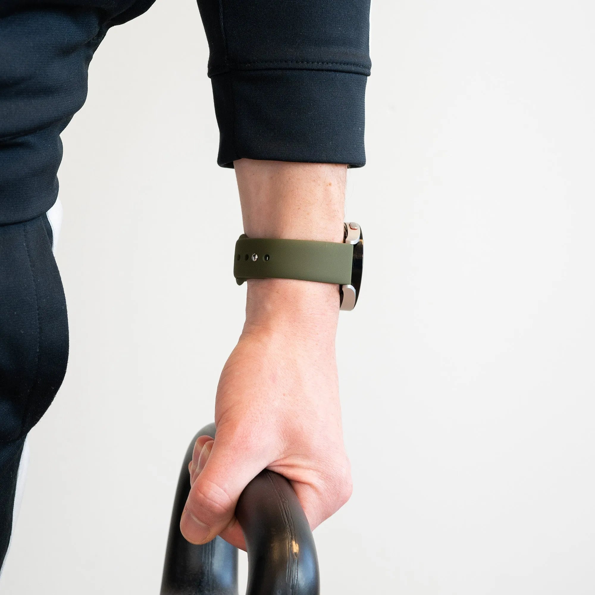 Bandz Amazfit Bip 6 Sport Strap 'Deluxe' (Olive Green)