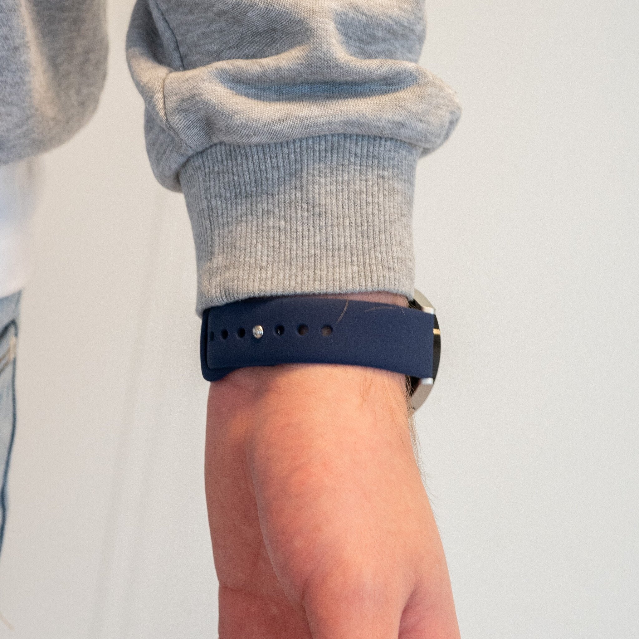 Bandz OnePlus Watch Lite Sportarmband 'Deluxe' (Dunkelblau)
