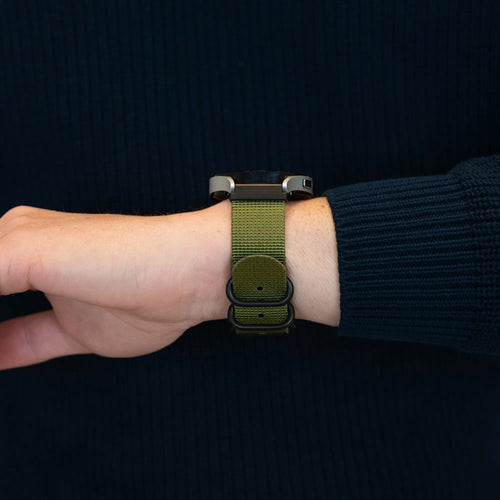 Bandz Correa nylon con hebilla Coros Apex 2 (verde)