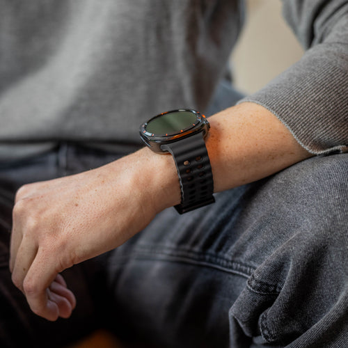 Correa de silicona wave Samsung Galaxy Watch Ultra (gris/negra)