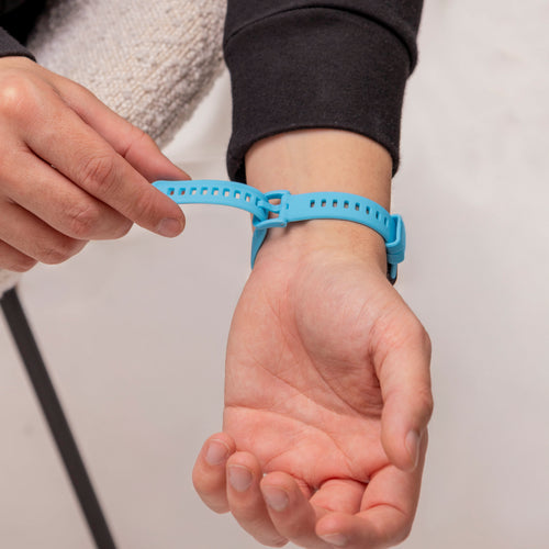 Huawei Band 8 Classic Silikonarmband (Hellblau)