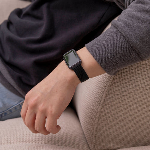 Correa nylon Samsung Galaxy Fit 3 (negro)