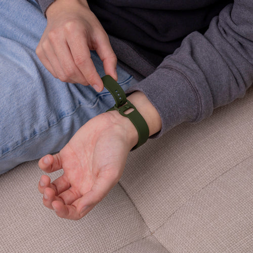 Bracelet silicone Samsung Galaxy Fit 3 (vert)