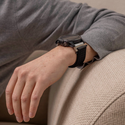Garmin Fenix 7 Nylon Strap (Black)