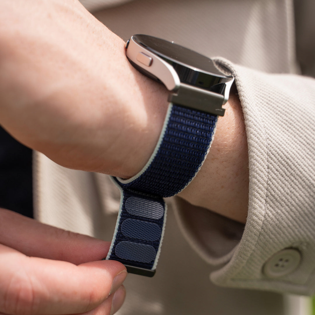 Correa nylon Withings ScanWatch Nova (caqui)