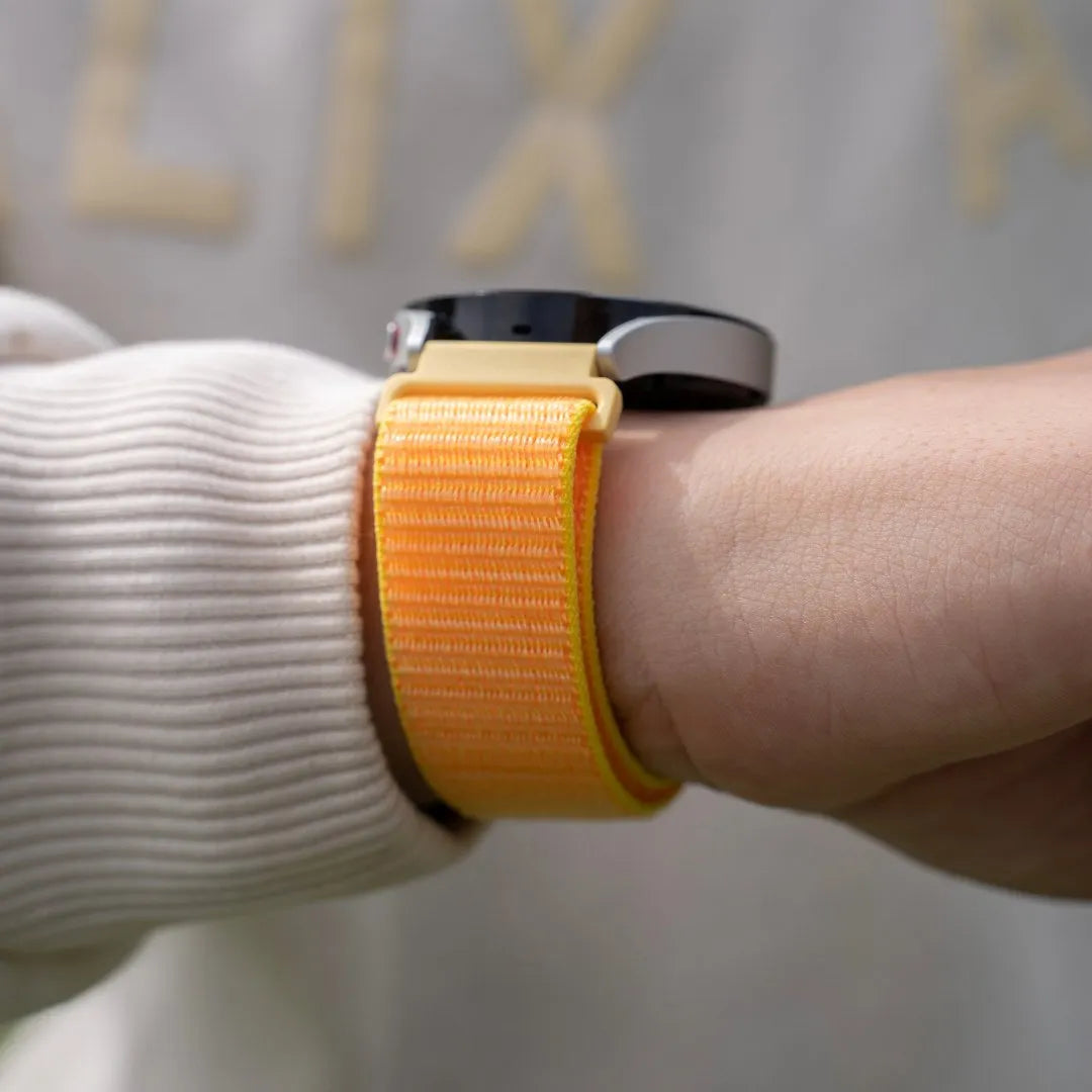 Bracelet nylon Coros Pace 3 (jaune clair)