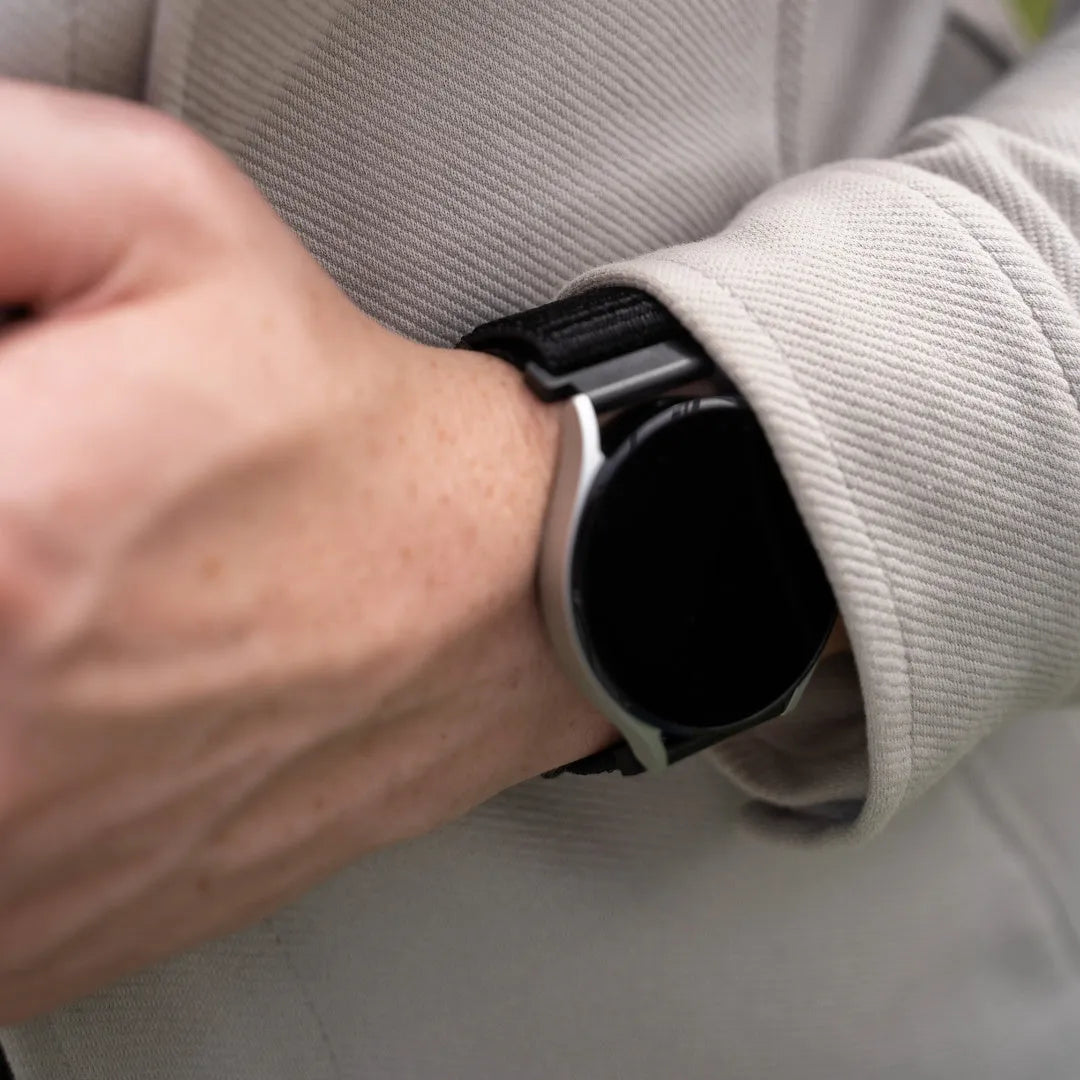 Amazfit Active 2 nylon bandje (zwart)