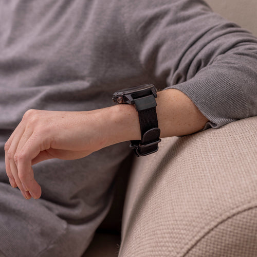 Correa nylon con hebilla Garmin Fenix 3 (negro)